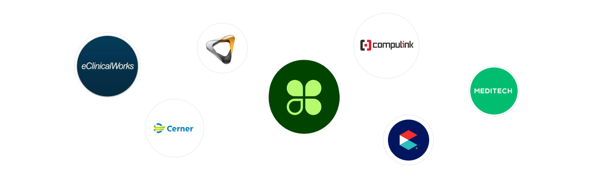 Clover integrates with practice management systems